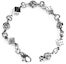 Order Chrome Hearts Dice Cross Bead Bracelet 925 Silver Unisex - Silver. CROSSBALL&DICE