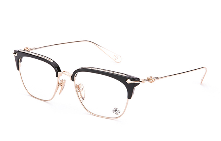 Chrome Hearts Edgy Silver Cross Flower Square Glasses Unisex Couples款 SLUNTRADICTION 圖 3