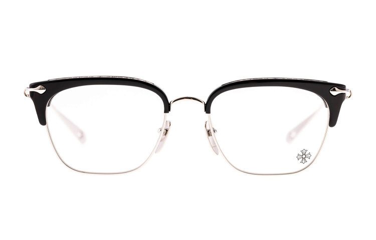 Chrome Hearts Edgy Silver Cross Flower Square Glasses Unisex Couples款 SLUNTRADICTION 圖 4