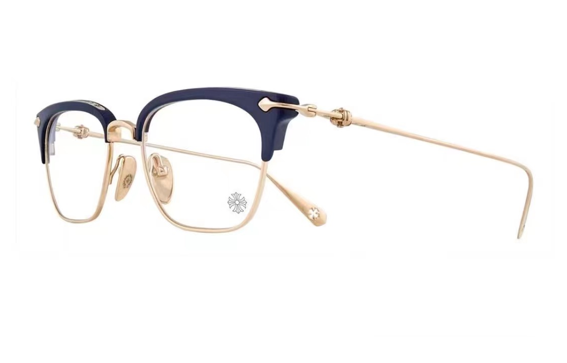 Chrome Hearts Edgy Silver Cross Flower Square Glasses Unisex Couples款 SLUNTRADICTION 圖 9