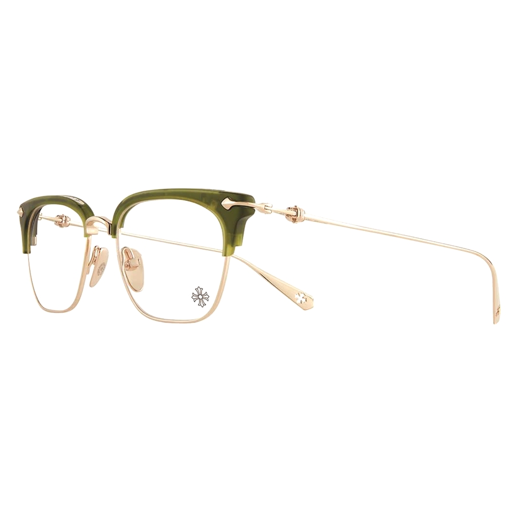 Chrome Hearts Edgy Silver Cross Flower Square Glasses Unisex Couples款 SLUNTRADICTION 圖 10
