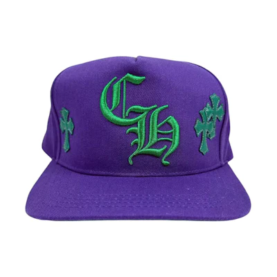 Chrome Hearts Embroidered Baseball Cap - Purple, Unisex. CH200368