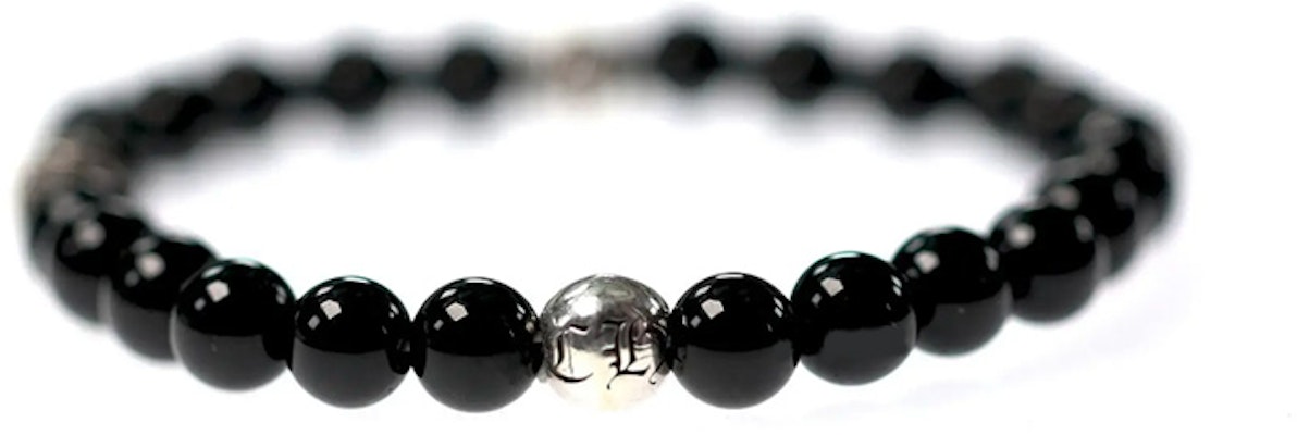 Pulsera Chrome Hearts Logo Grabado Plata 925 Unisex Negra Estilo Parejas. 2704 Buy Pulsera Chrome Hearts Logo Grabado Plata 925 Unisex Negra Estilo Parejas. 2704