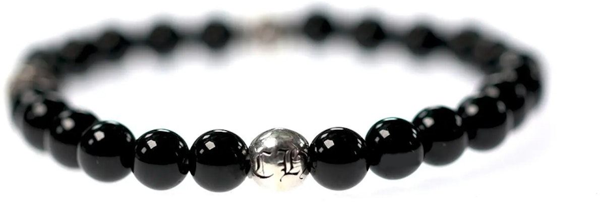 Pulsera Chrome Hearts Logo Grabado Plata 925 Unisex Negra Estilo Parejas. 2704 Order Pulsera Chrome Hearts Logo Grabado Plata 925 Unisex Negra Estilo Parejas. 2704