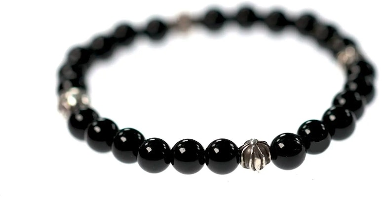 Pulsera Chrome Hearts Logo Grabado Plata 925 Unisex Negra Estilo Parejas. 2704 Shop Pulsera Chrome Hearts Logo Grabado Plata 925 Unisex Negra Estilo Parejas. 2704