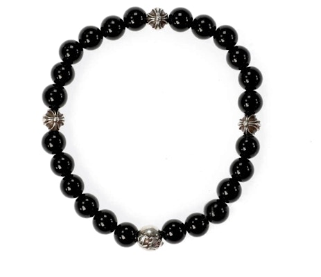 Pulsera Chrome Hearts Logo Grabado Plata 925 Unisex Negra Estilo Parejas. 2704 Purchase Pulsera Chrome Hearts Logo Grabado Plata 925 Unisex Negra Estilo Parejas. 2704