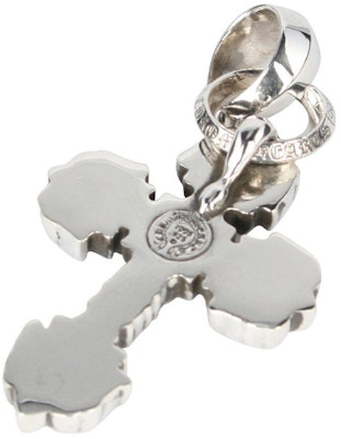 Chrome Hearts Filigree Flame Cross 925 Silver Necklace Pendant for Men - Silver Shop Chrome Hearts Filigree Flame Cross 925 Silver Necklace Pendant for Men - Silver