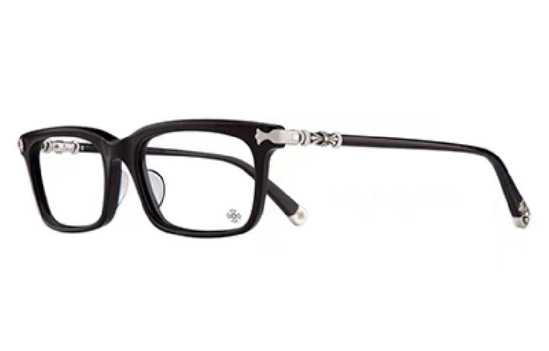 Chrome Hearts Floral Square Optical Glasses Unisex Matte Black/Shiny Black. FUN-HATCH-A 圖 3