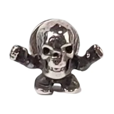 Chrome Hearts Foti Skull Black Earrings Unisex Couple Design. CH001431