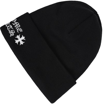 Gorro Unisex Negro de Lana Bordado con Logo Frontal Chrome Hearts CH-CAP-2023015 Buy Gorro Unisex Negro de Lana Bordado con Logo Frontal Chrome Hearts CH-CAP-2023015