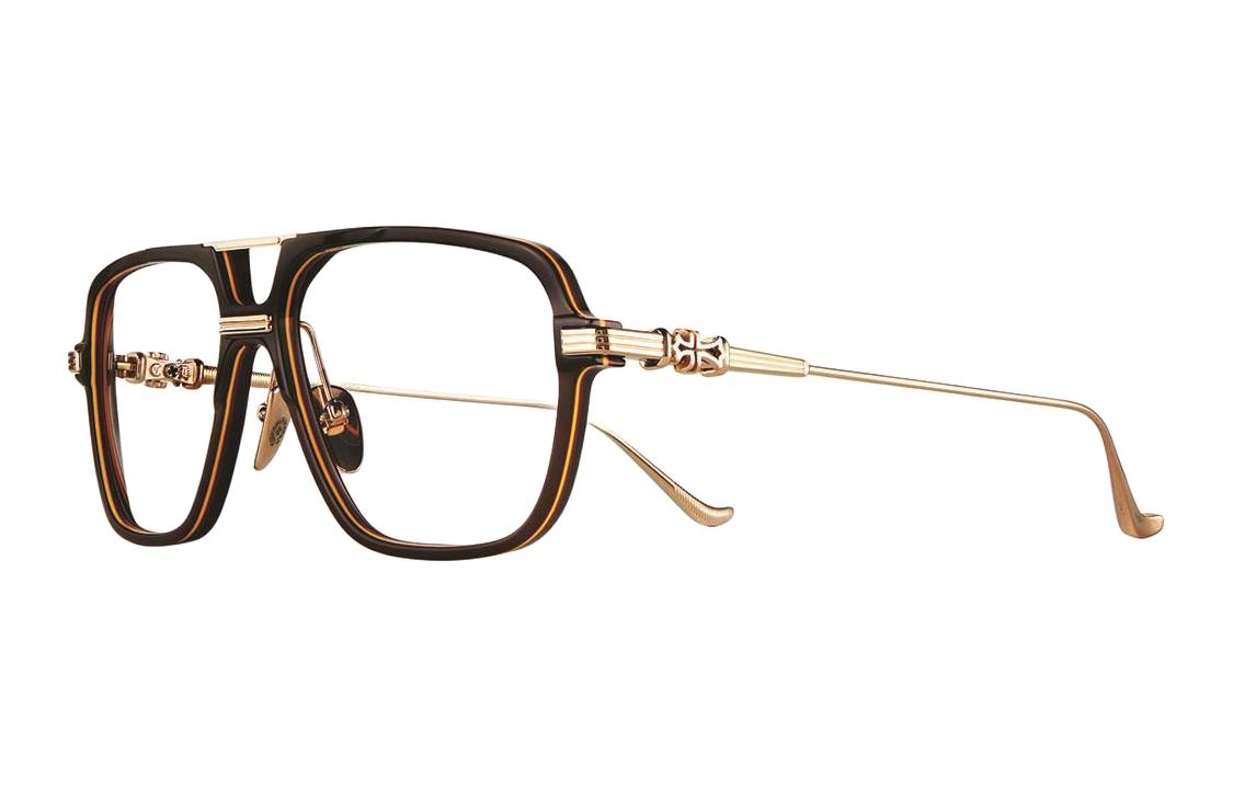 Chrome Hearts Full Frame Aviator Optical Glasses Unisex Couple Style Multi-Color INIT BK SS 圖 4