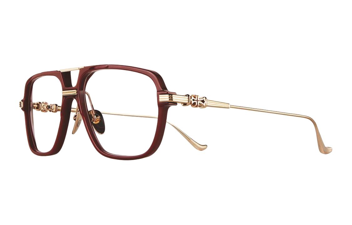 Chrome Hearts Full Frame Aviator Optical Glasses Unisex Couple Style Multi-Color INIT BK SS 圖 6