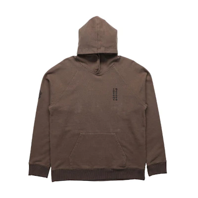 Chrome Hearts FW21 High-End Casual Solid Brown Hoodie for Men 240928