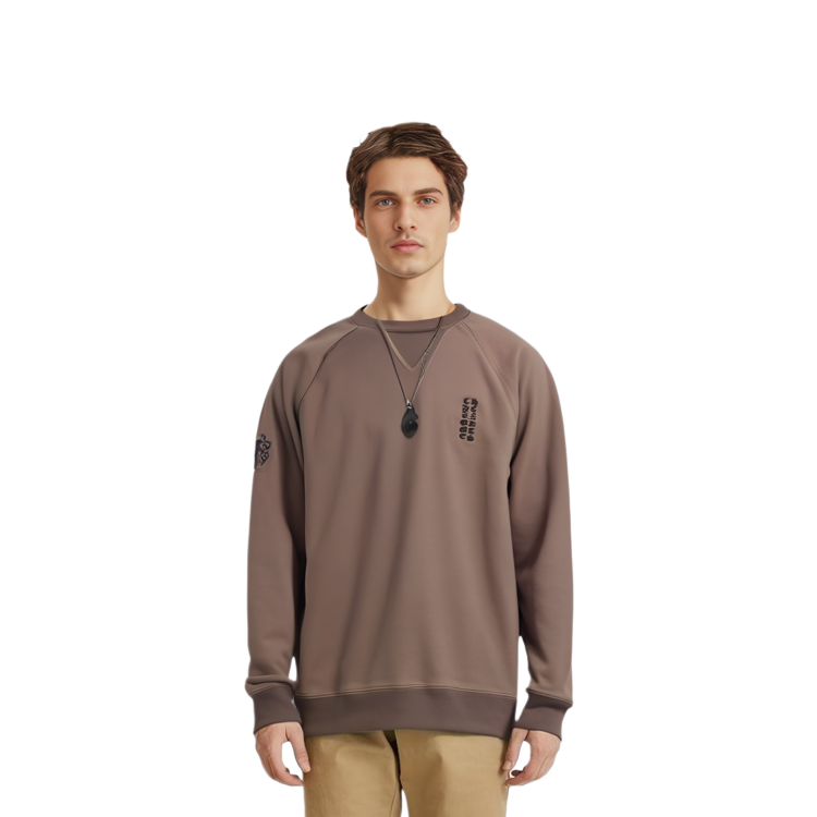 Shop Sudadera con Capucha Marrón Chrome Hearts FW21 Logo Gráfico de Alta Gama para Hombre. 240908