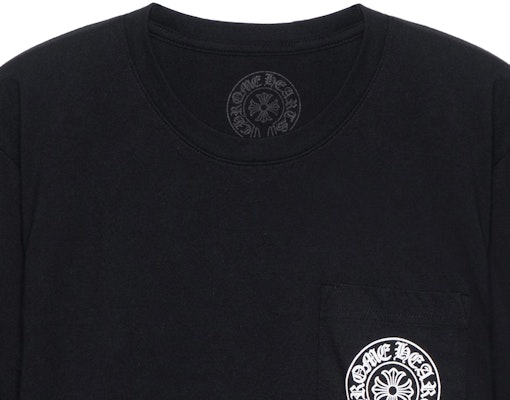 Chrome Hearts FW21 Unisex Black Crewneck Pullover T-Shirt Couples Style. CH-269 Shop Chrome Hearts FW21 Unisex Black Crewneck Pullover T-Shirt Couples Style. CH-269