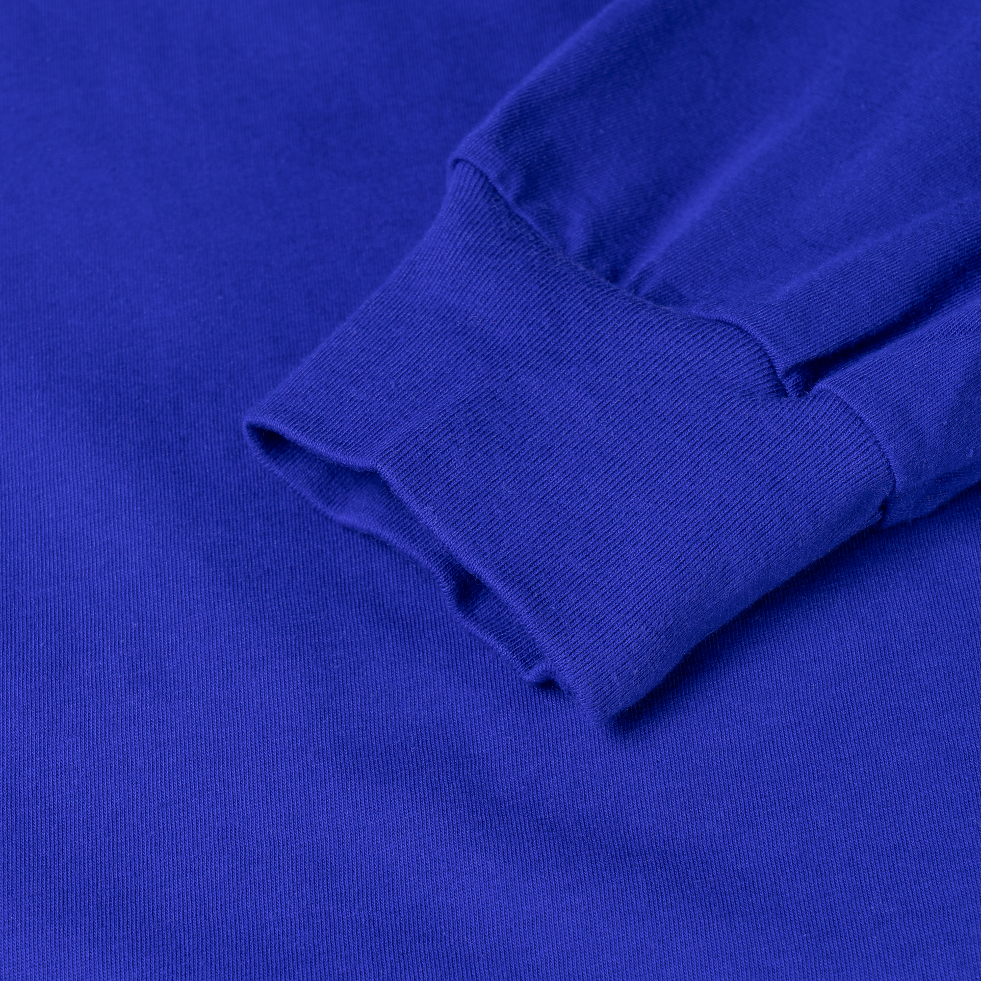 Shop Chrome Hearts 2022蓝色星星Logo印花男女同款长袖T恤 CH-2022100805