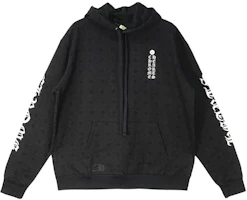 Chrome Hearts FW22 Cross Horseshoe Logo Print Long Sleeve Sweatshirt Black Unisex CH-2022110801 Chrome Hearts FW22 Cross Horseshoe Logo Print Long Sleeve Sweatshirt Black Unisex CH-2022110801