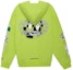 Lookbook Chrome Hearts FW22 Graffiti Print Pullover Hoodie Unisex Green. CH-091401