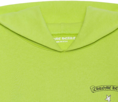 Chrome Hearts FW22 Graffiti Print Pullover Hoodie Unisex Green. CH-091401 Purchase Chrome Hearts FW22 Graffiti Print Pullover Hoodie Unisex Green. CH-091401