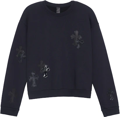 Sudadera Unisex Negra Chrome Hearts FW22 Gráfica Crewneck Pullover. CH-2022110402 Buy Sudadera Unisex Negra Chrome Hearts FW22 Gráfica Crewneck Pullover. CH-2022110402