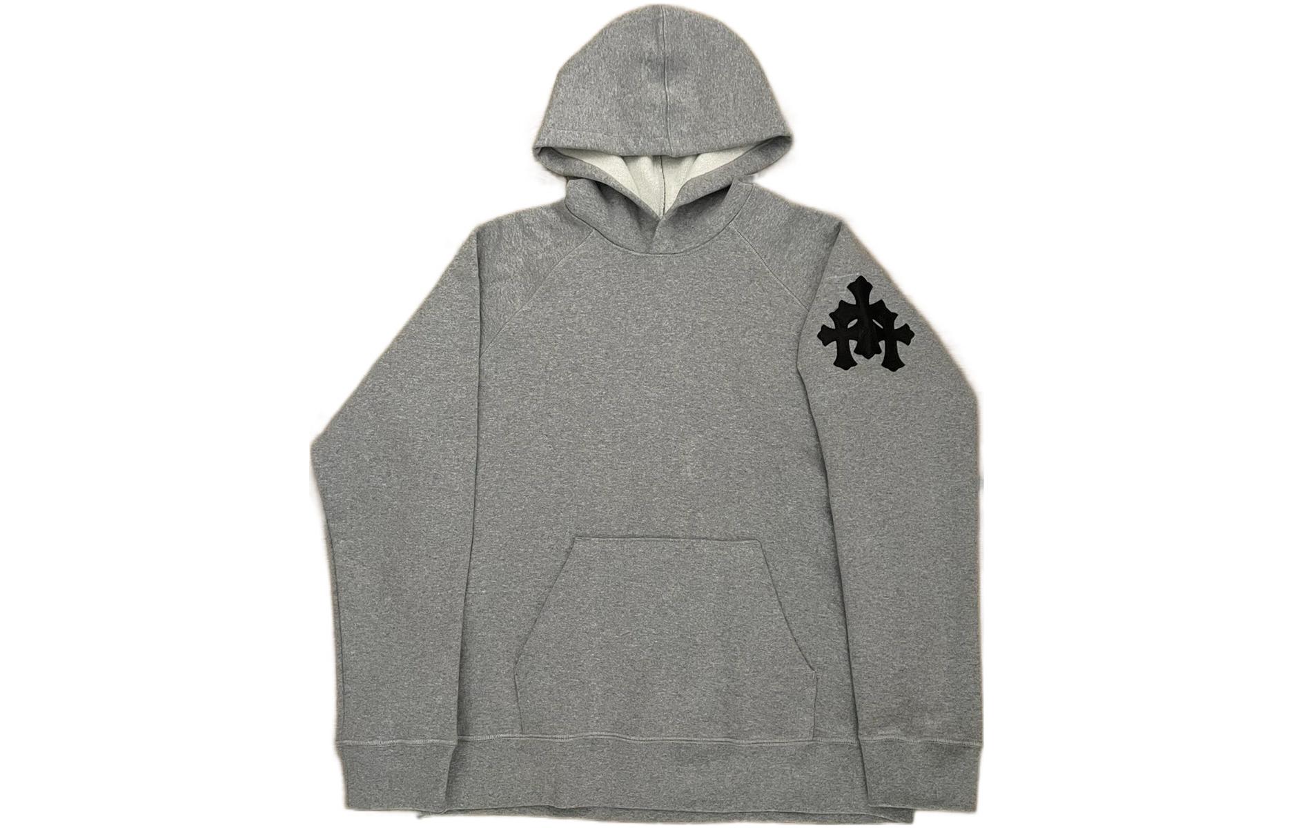 Order Sudadera Unisex Chrome Hearts FW22 Logo Patch con Capucha - Gris. CH-072701