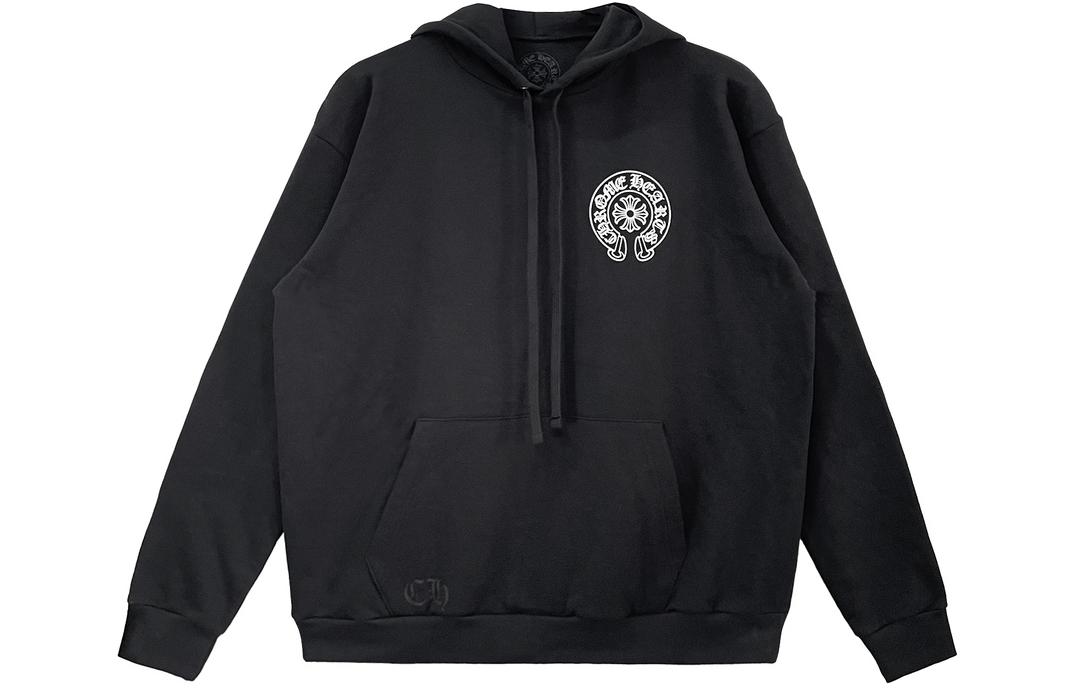 Chrome Hearts FW22 Logo Print Hoodie Black (Men) 2212-304-5017