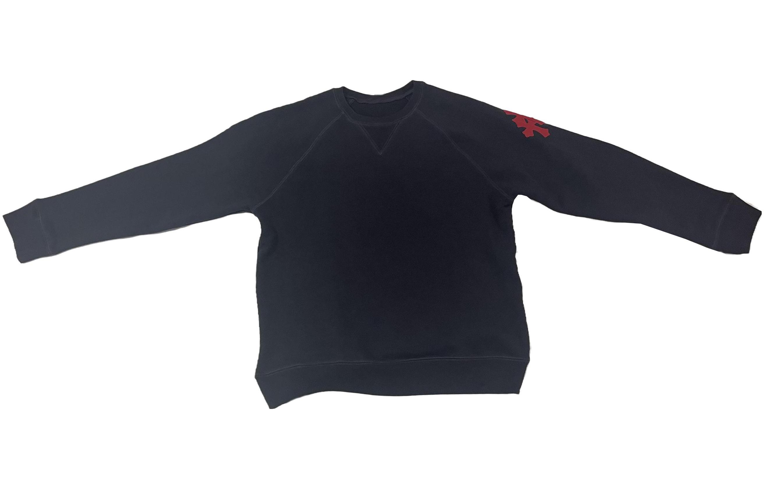 Chrome Hearts FW22 Logo Pullover Crewneck Sweatshirt Navy - Casual Long Sleeve CH-2022111101