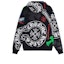 Lookbook Chrome Hearts FW22 Stencil Hoodie Black Horseshoe Logo Print Unisex Sweatshirt. CH-081103