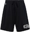 Buy Chrome Hearts FW23 Black Casual Straight-Leg Logo Print Shorts Men 034-033353