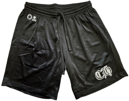 Chrome Hearts FW23 Black Casual Straight-Leg Logo Print Shorts Men 034-033353 Order Chrome Hearts FW23 Black Casual Straight-Leg Logo Print Shorts Men 034-033353