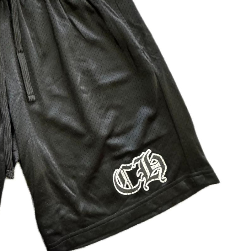 Sizing Chrome Hearts FW23 Black Casual Straight-Leg Logo Print Shorts Men 034-033353