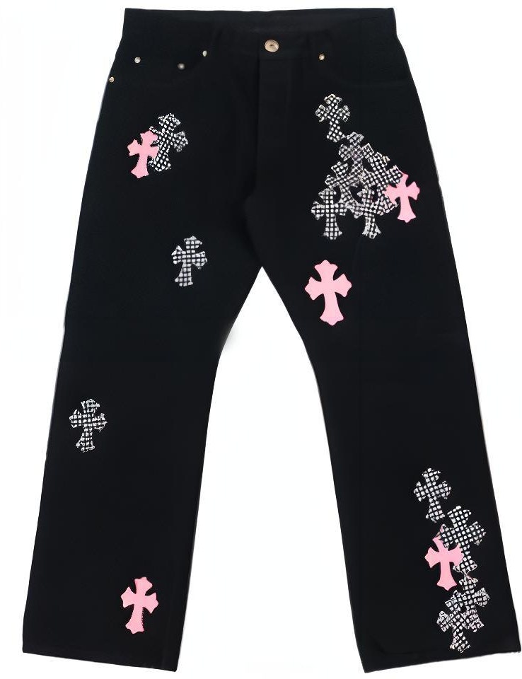 chrome-hearts-fw-23-black-straight-leg-printed-button-jeans-for-men-ch-20232829