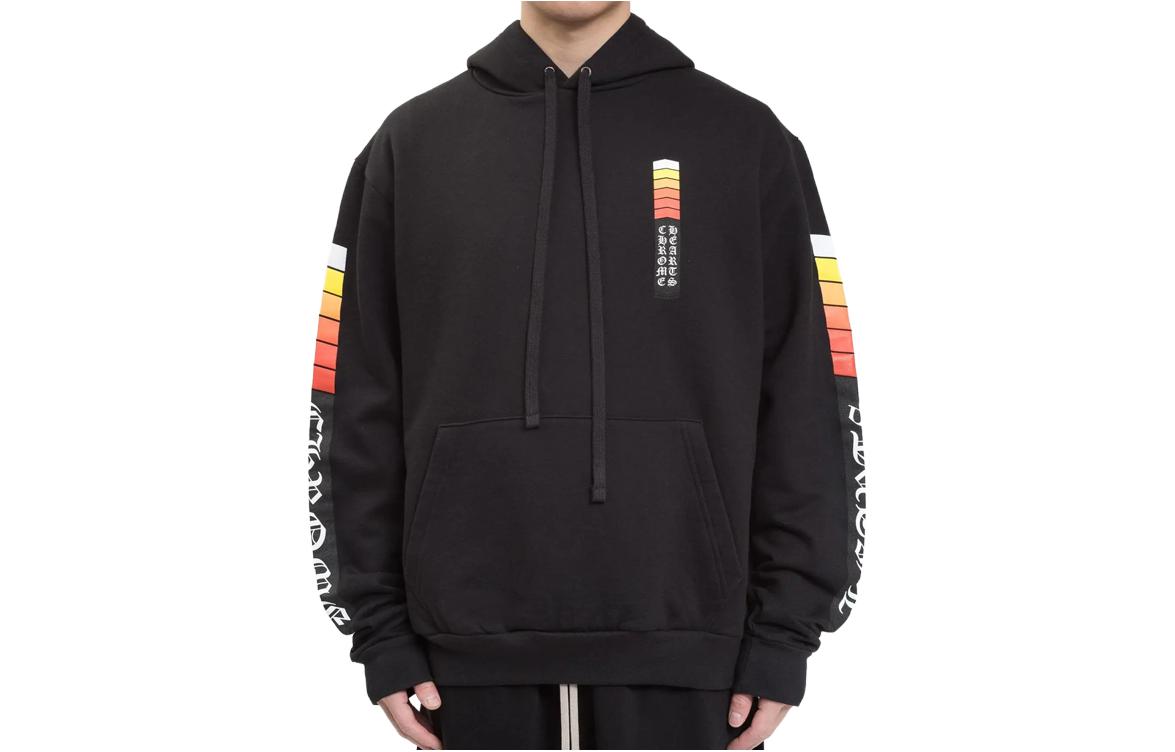 Chrome Hearts FW23 Gradient Letter Power Hoodie Unisex Black CH-20231571