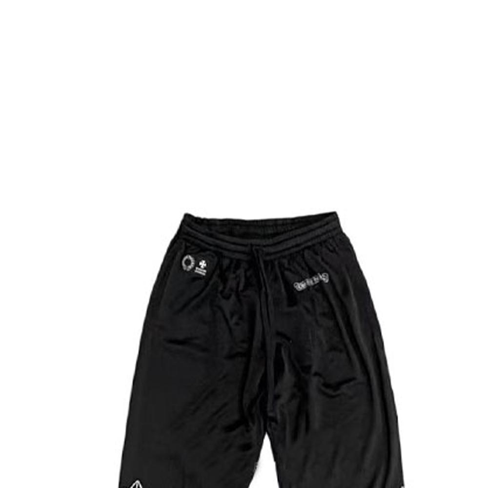 Purchase Chrome Hearts FW23 Celana Pria Hitam Seri Hockey dengan Desain Letter Print. CH-2023-0875