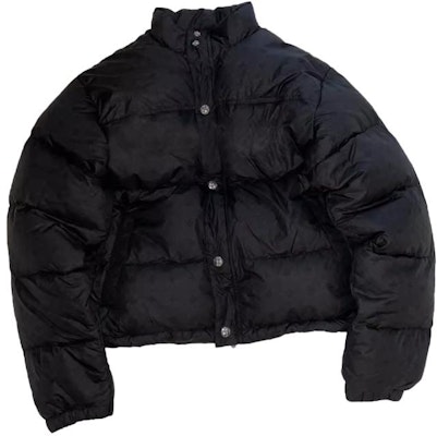 Chrome Hearts FW23 Logo Cross Print Puffer Jacket Black Long Sleeve CH-20230183 Order Chrome Hearts FW23 Logo Cross Print Puffer Jacket Black Long Sleeve CH-20230183