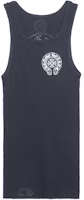 Chrome Hearts FW23 Logo Graphic Print Black Tank Top for Men. CH-20233654 Chrome Hearts FW23 Logo Graphic Print Black Tank Top for Men. CH-20233654