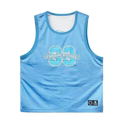 Chrome Hearts FW23 Reversible Hockey Jersey Vest with Numeric Design Unisex. CH-202310905