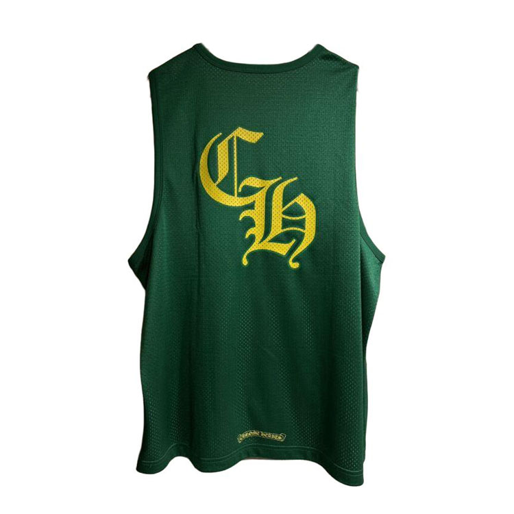 Chrome Hearts FW24 Green Hockey Basketball Sleeveless Jersey Unisex. CH-2024-1090 圖 3