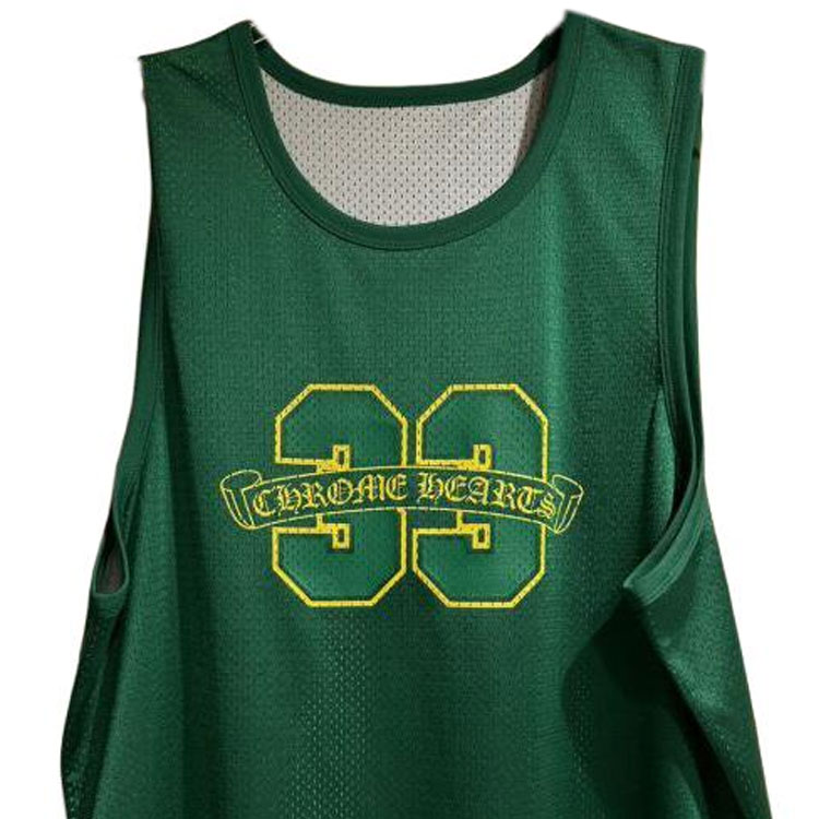 Chrome Hearts FW24 Green Hockey Basketball Sleeveless Jersey Unisex. CH-2024-1090 圖 4
