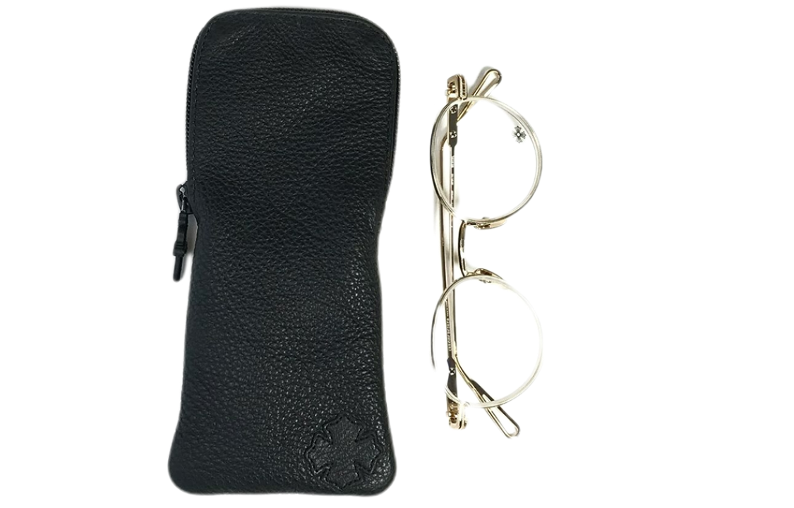 Chrome Hearts Vintage Alloy Round Optical Glasses Gold Unisex Couples Style SEXCEL 圖 5