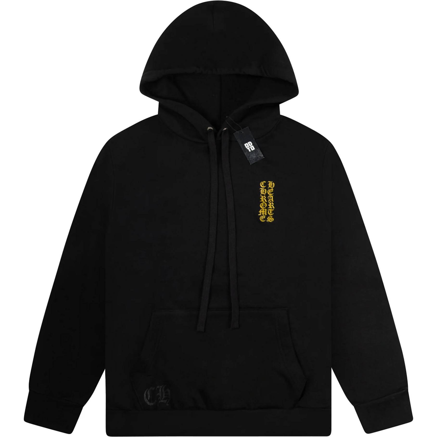 Chrome Hearts Graphic Pullover Hoodie Black () CH-2004-79