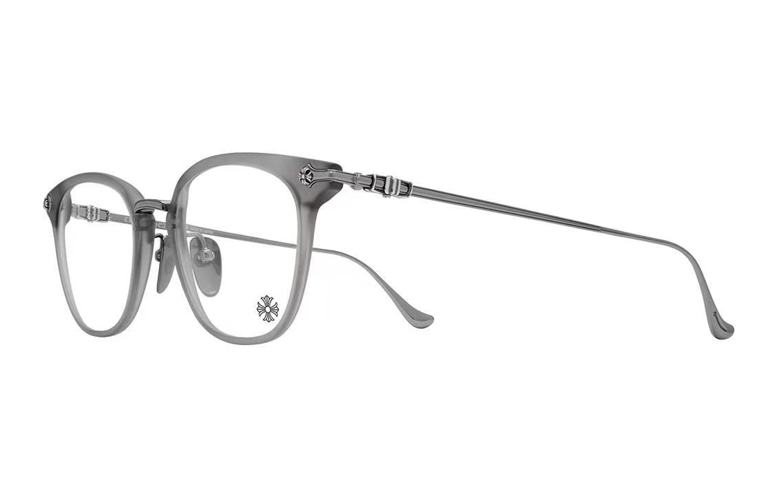Chrome Hearts Gray Butterfly Optical Glasses Unisex Frame Couples Edition SHAGASS-MGR/GM