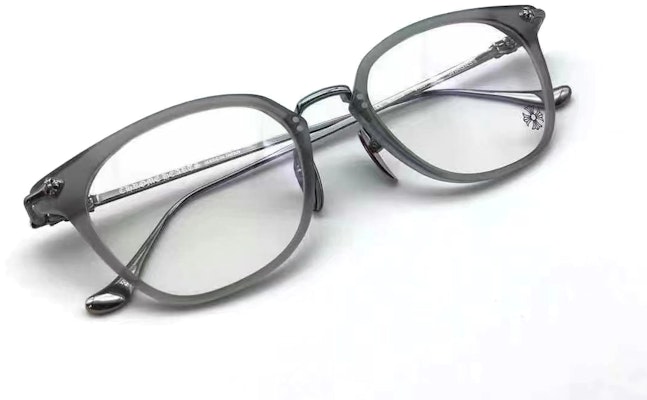 Gafas Ópticas Unisex Chrome Hearts Gris Mariposa Edición Parejas SHAGASS-MGR/GM Lookbook Gafas Ópticas Unisex Chrome Hearts Gris Mariposa Edición Parejas SHAGASS-MGR/GM