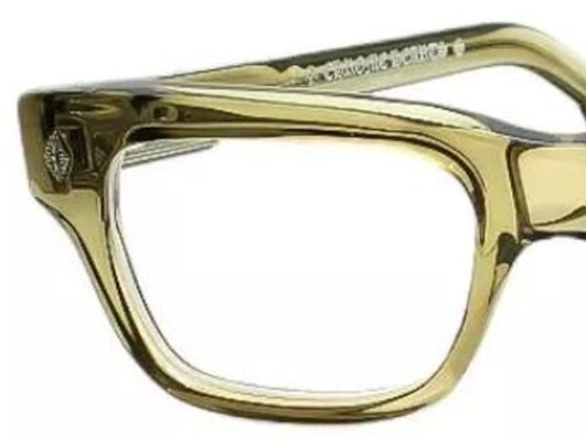 Chrome Hearts Green Square Optical Frames with Logo on Temples. Crypdic-army Purchase Chrome Hearts Green Square Optical Frames with Logo on Temples. Crypdic-army