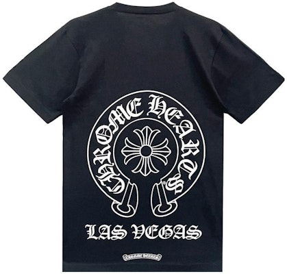 Chrome Hearts Horseshoe Logo Crewneck Short Sleeve T-Shirt Unisex Black CH-451 Lookbook Chrome Hearts Horseshoe Logo Crewneck Short Sleeve T-Shirt Unisex Black CH-451