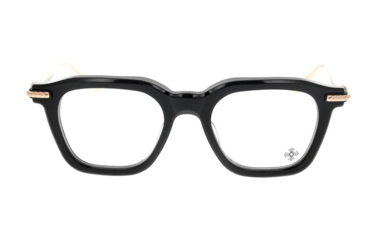 Order Gafas Irregulares Chrome Hearts Negras - Montura Óptica de Diseño Unisex. CUMTIONBKGP