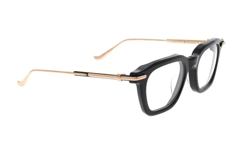 Lookbook Gafas Irregulares Chrome Hearts Negras - Montura Óptica de Diseño Unisex. CUMTIONBKGP