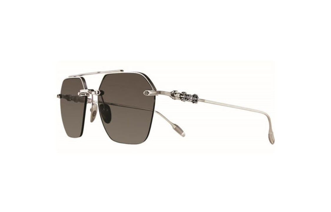 Chrome Hearts Irregular Sunglasses Silver  with Logo Design. STINGERbs 圖 2