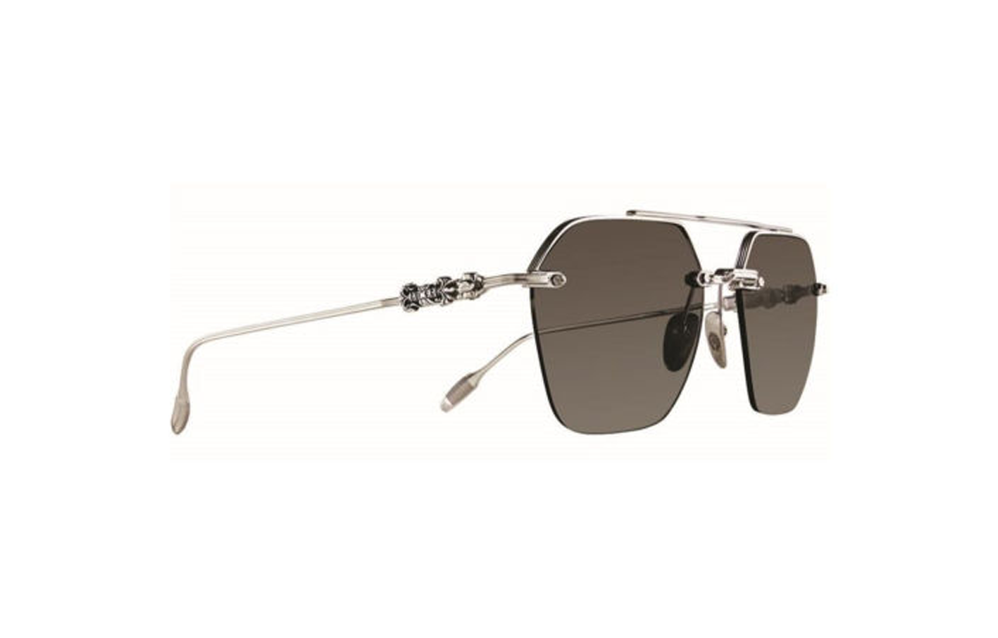 Chrome Hearts Irregular Sunglasses Silver  with Logo Design. STINGERbs 圖 3