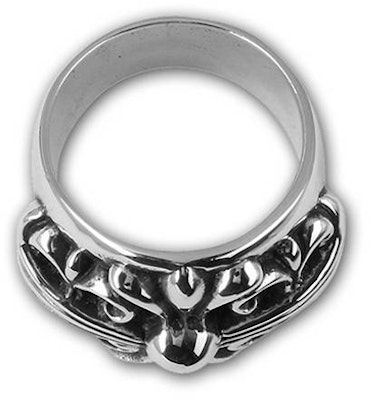 Chrome Hearts Keeper Guardian 925 Sterling Silver Ring CH-JZ-271 Details for Chrome Hearts Keeper Guardian 925 Sterling Silver Ring CH-JZ-271